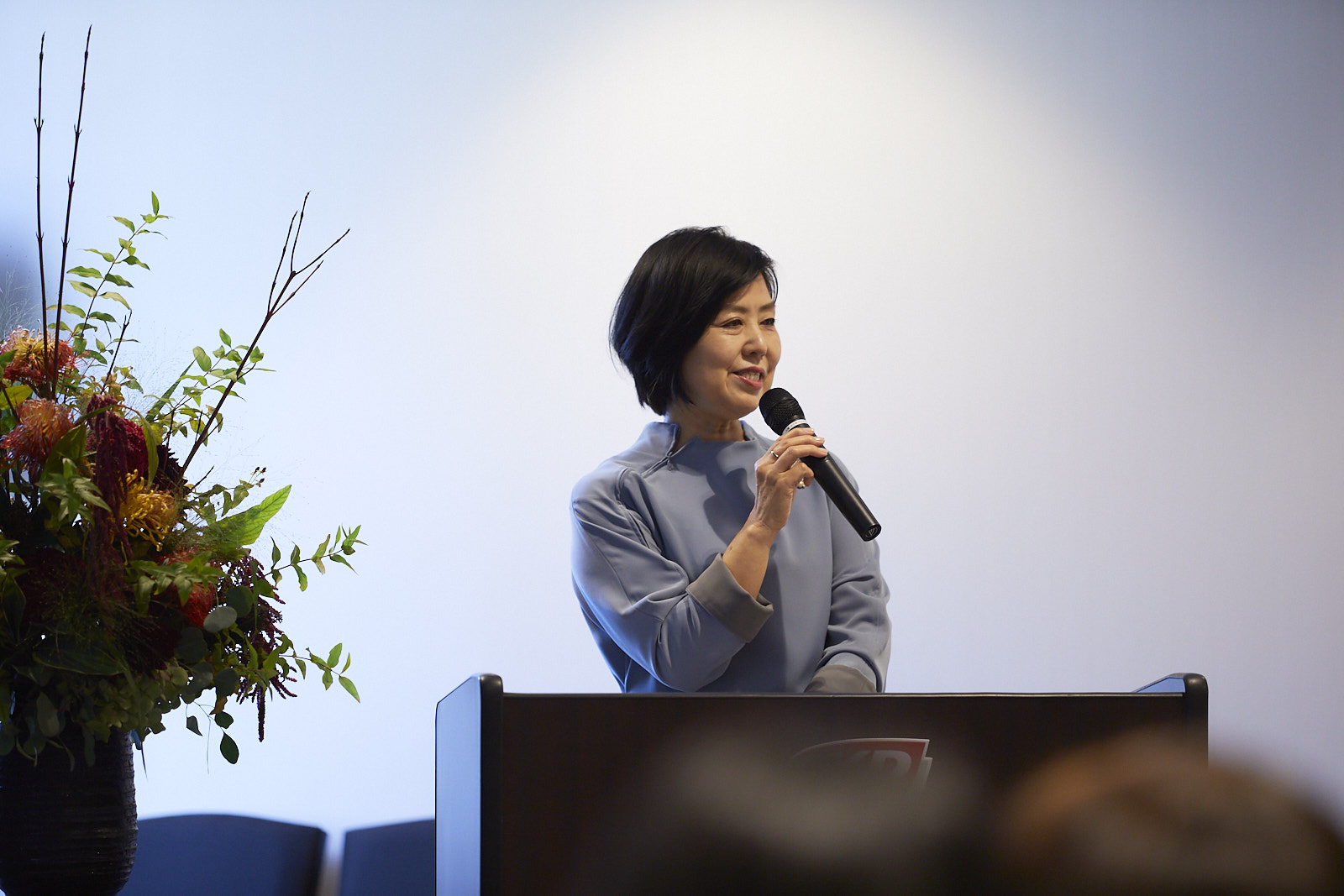 森田由美子講演中01